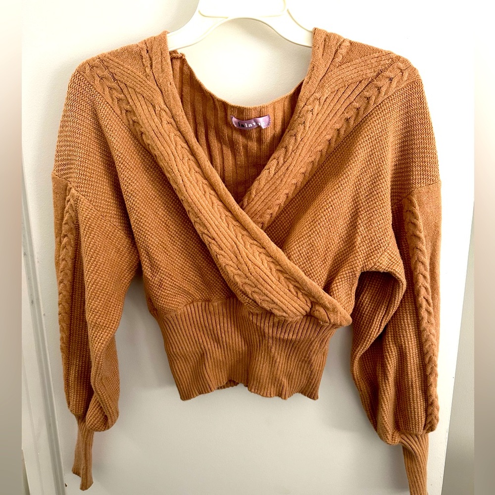 Dottie Couture wrap sweater